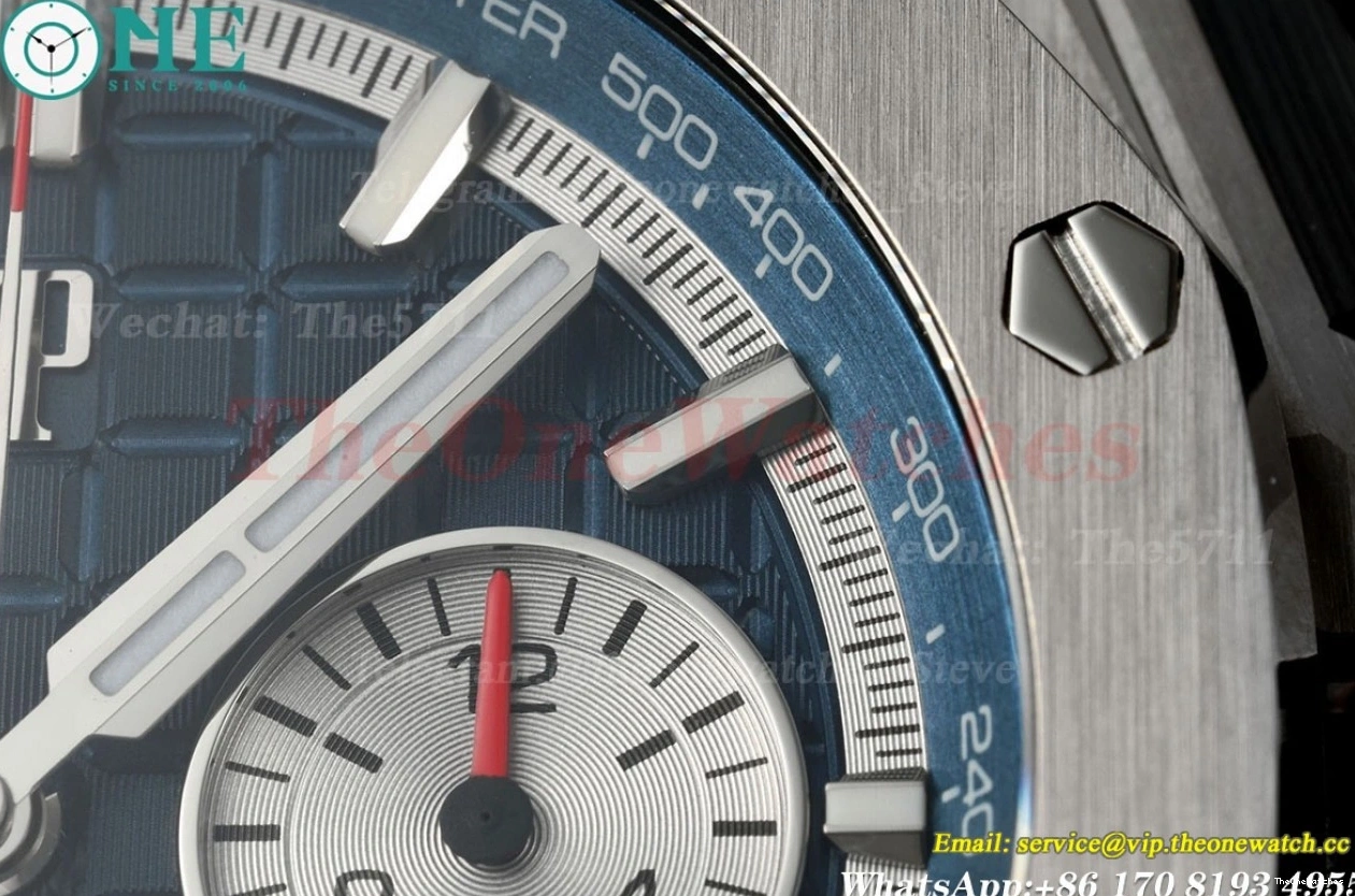 SS Oak Offshore 26420 Royal Wht APPF Blue A4401 RU 43mm 0331